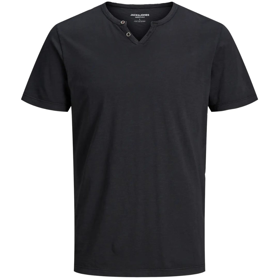 J&J Muška Majica JJESPLIT NECK TEE SS NOOS